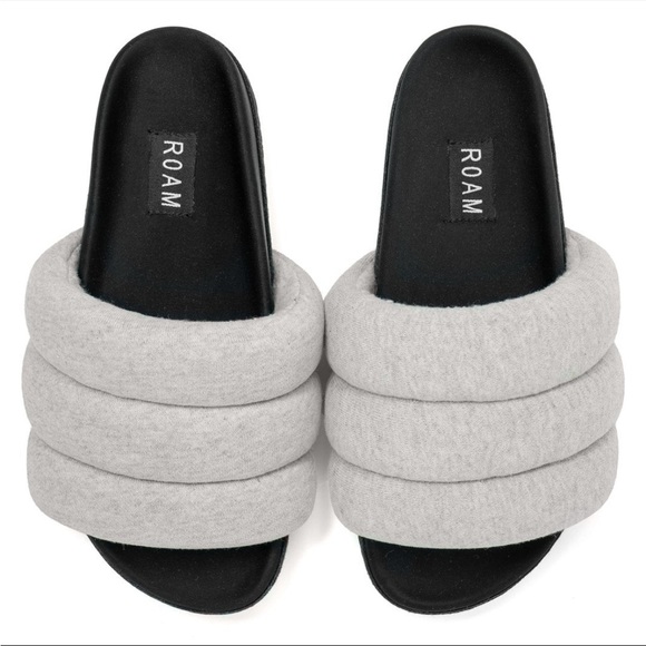 ROAM Shoes - Roam Puffy Jersey Slides